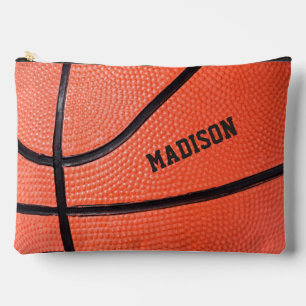 Basketball custom name accessory pouch