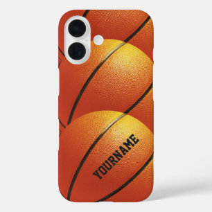 Basketball custom name phone cases