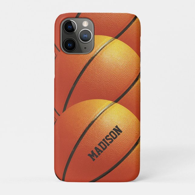 Basketball custom name phone cases (Back)