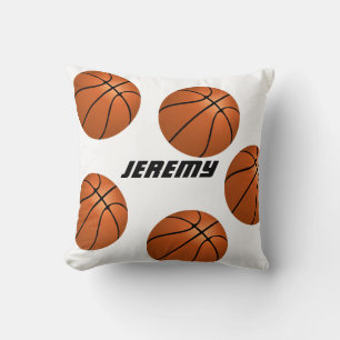 basketball custom personalised pillow