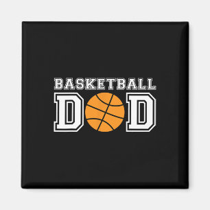 Basketball Dad  Basketball Gift For Father Basketb Magnet