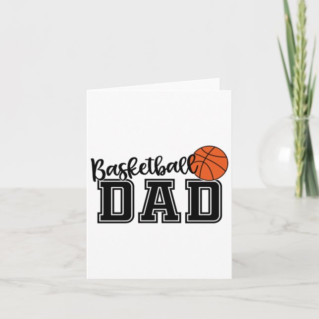 Basketball Dad  Card (Front)