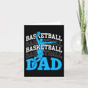 Basketball Dad Coach Team Match Player Father Dadd Card