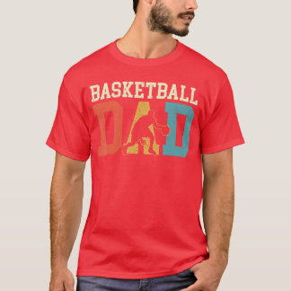 Basketball Dad Fathers Day Gamerainer Ball Sports  T-Shirt