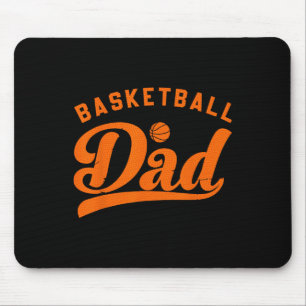 Basketball Dad Gifts Daddy Basketball Father's Day Mouse Pad