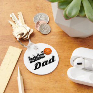 Basketball Dad  Key Ring