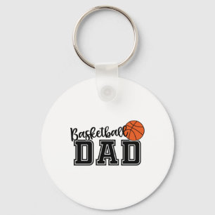 Basketball Dad Key Ring