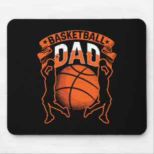 Basketball Dad Player Coach Match Team Father Dadd Mouse Pad
