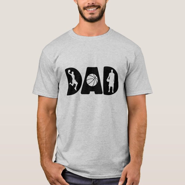 Basketball Dad  T-Shirt (Front)