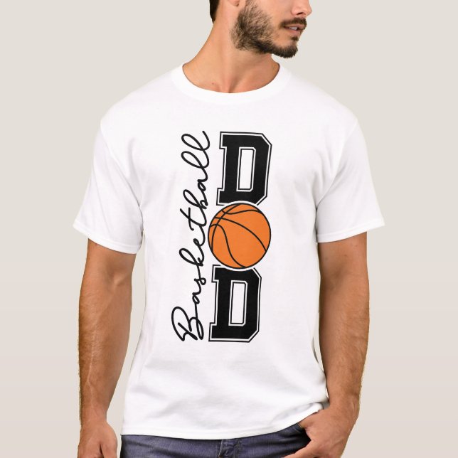 Basketball Dad Varsity Sports Softball Mum T-Shirt (Front)