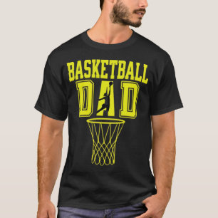 Basketball Dad (Yellow) - Basketball Lover T-Shirt