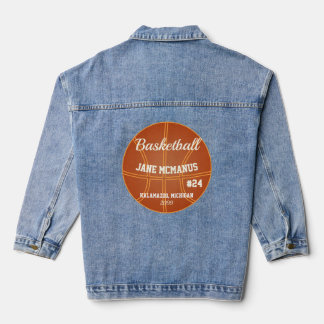Basketball Denim Jacket