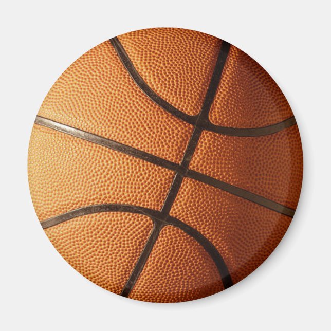 Basketball Design Magnet (Front)