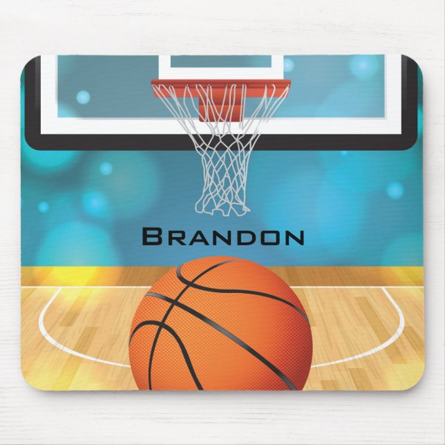 Basketball Design Mousepad (Front)