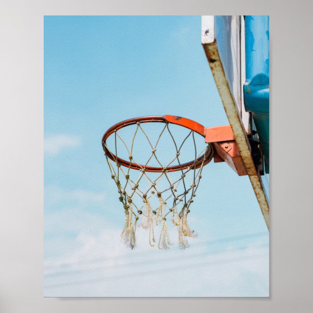 Basketball Design Poster (Front)