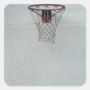 Basketball Design Square Sticker