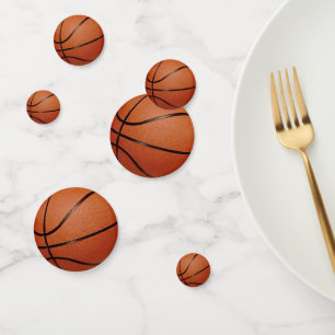 Basketball Design Table Confetti