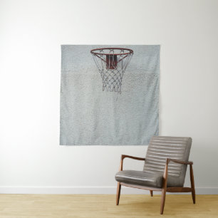 Basketball Design Tapestry