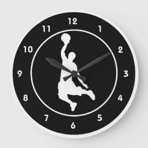 Basketball Design Wall Clock