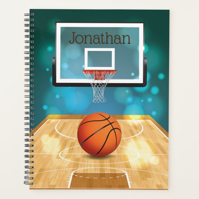 Basketball Design Weekly/Monthly Planner (Front)