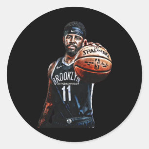 Basketball Designs Classic Round Sticker