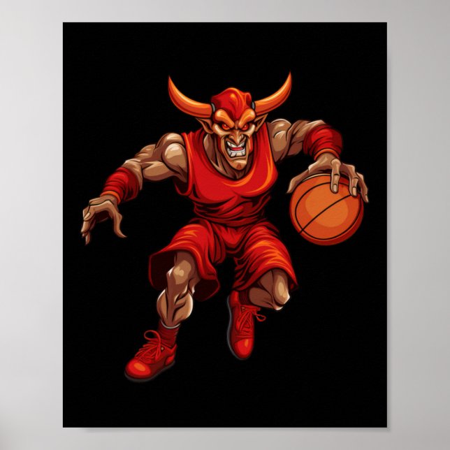 Basketball Devil  Poster (Front)