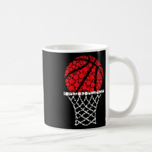 Basketball Dots Happy Dot Day For Kids Man Woman Coffee Mug