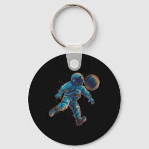 Basketball Drawing Basketball Lover Artwork Astron Key Ring