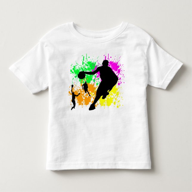 Basketball Dreams Toddler T-Shirt (Front)