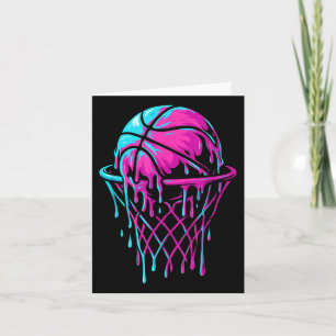 Basketball Drip For Boys Youth Girls Kids Card
