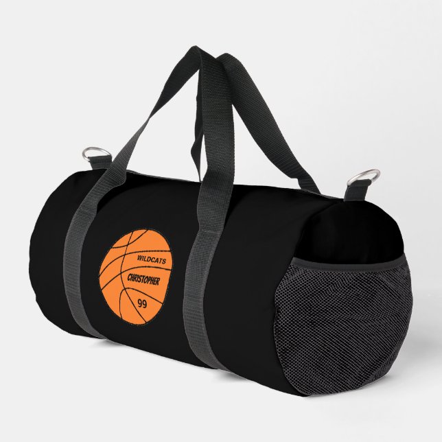 Basketball Duffle Bag (Right Corner)