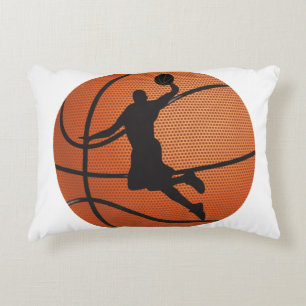 Basketball dunk decorative cushion