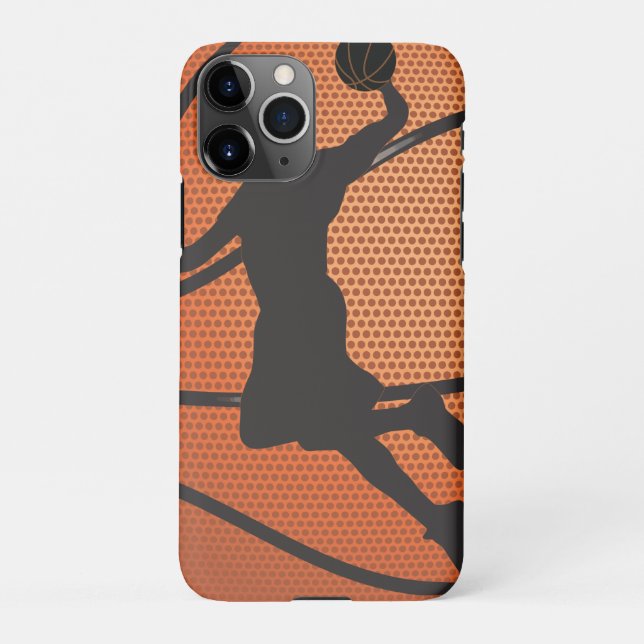Basketball dunk iPhone case (Back)