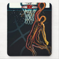 Basketball Dunk Jump Shot Modern Urban Cool