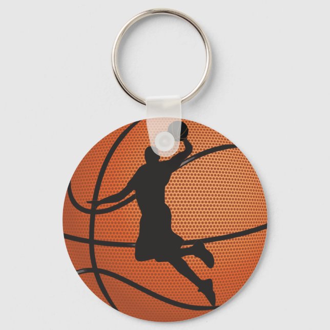Basketball dunk key ring (Front)