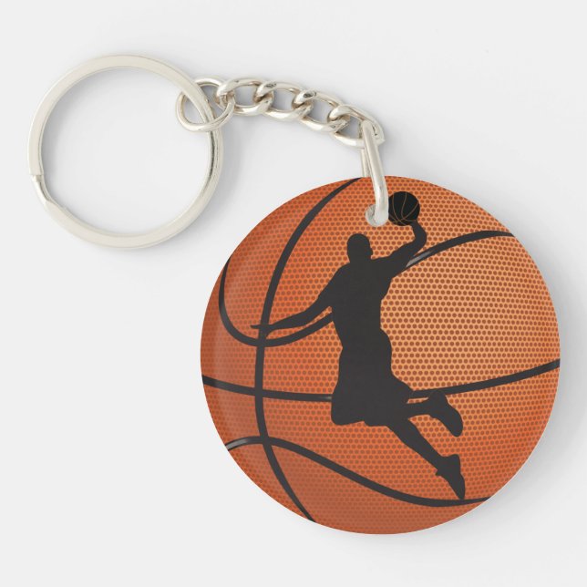 Basketball dunk key ring (Front)