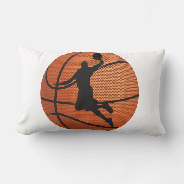 Basketball dunk lumbar cushion (Front)