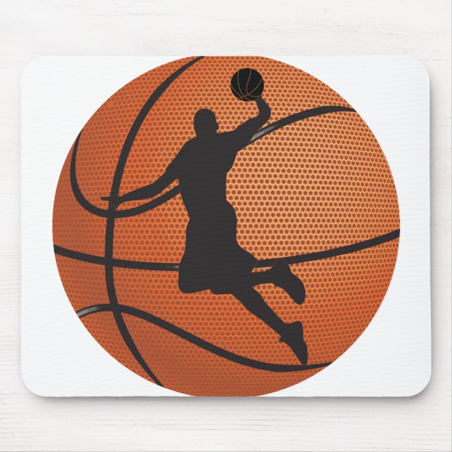 Basketball dunk mouse pad (Front)