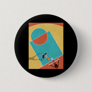 Basketball Dunks 1 6 Cm Round Badge