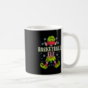 Basketball Elf Matching Family Group Christmas Par Coffee Mug