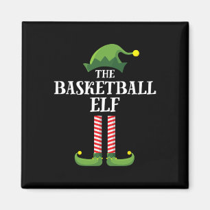 Basketball Elf Matching Family Group Christmas Par Magnet