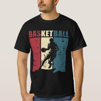 Basketball Energy – Dynamic Player Silhouette  T-Shirt