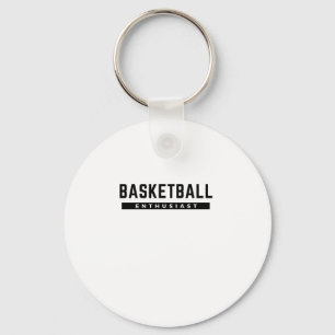Basketball Enthusiast Key Ring