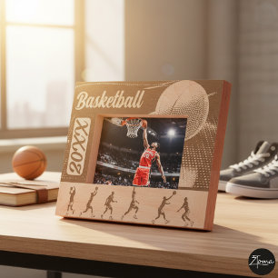 Basketball Etched Frames