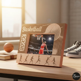 Basketball Etched Frames