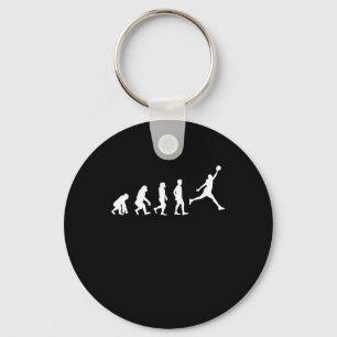 Basketball Evolution Champion Basketball Player  Key Ring
