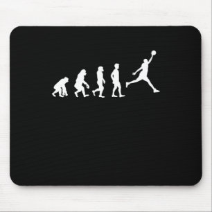Basketball Evolution Champion Basketball Player Mouse Pad
