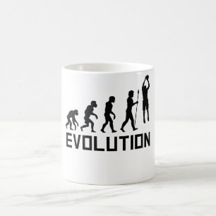 Basketball Evolution Coffee Mug