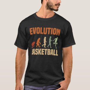 Basketball Evolution From Monkey To Men BBall  Dun T-Shirt