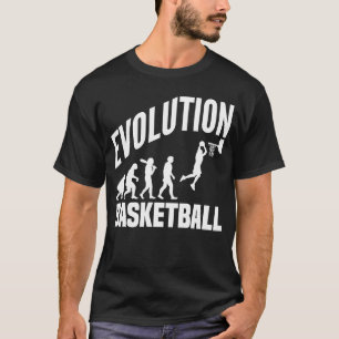 Basketball Evolution From Monkey To Men BBall Dun T-Shirt